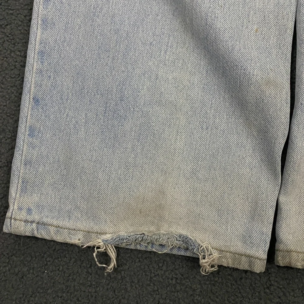 VTG Y2K Anchor Blue Beyond Baggy Jeans FITS 32x30 Blue Relaxed Skater Wide Leg
